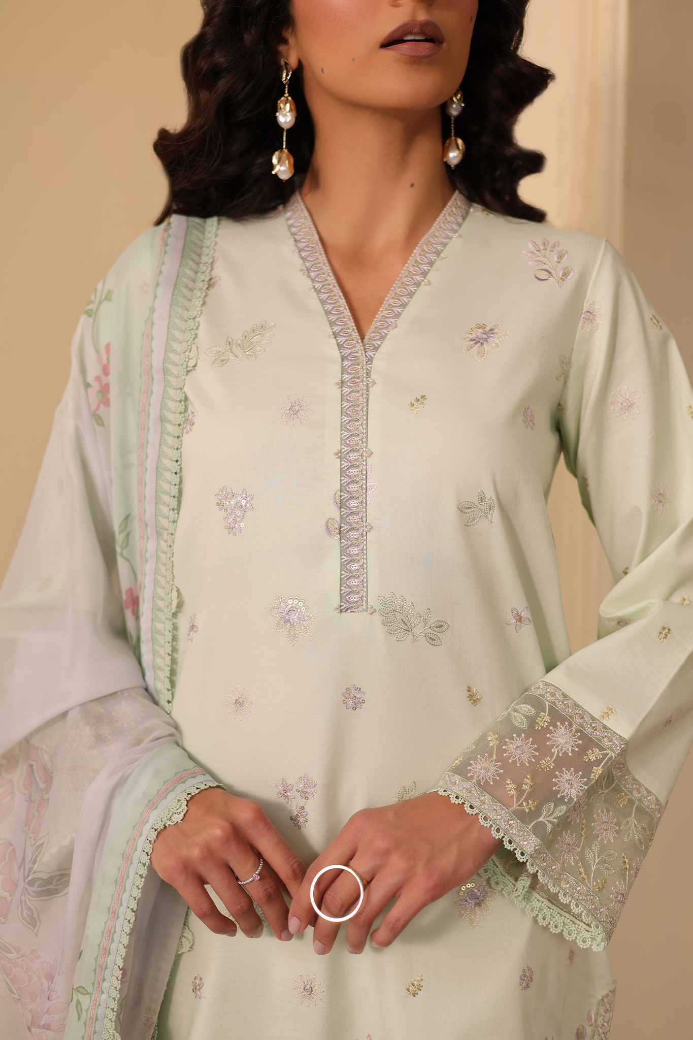 Seran | Nayab Eid Lawn | ABEER -  Seran Ladies Clothes -  House of Maryam