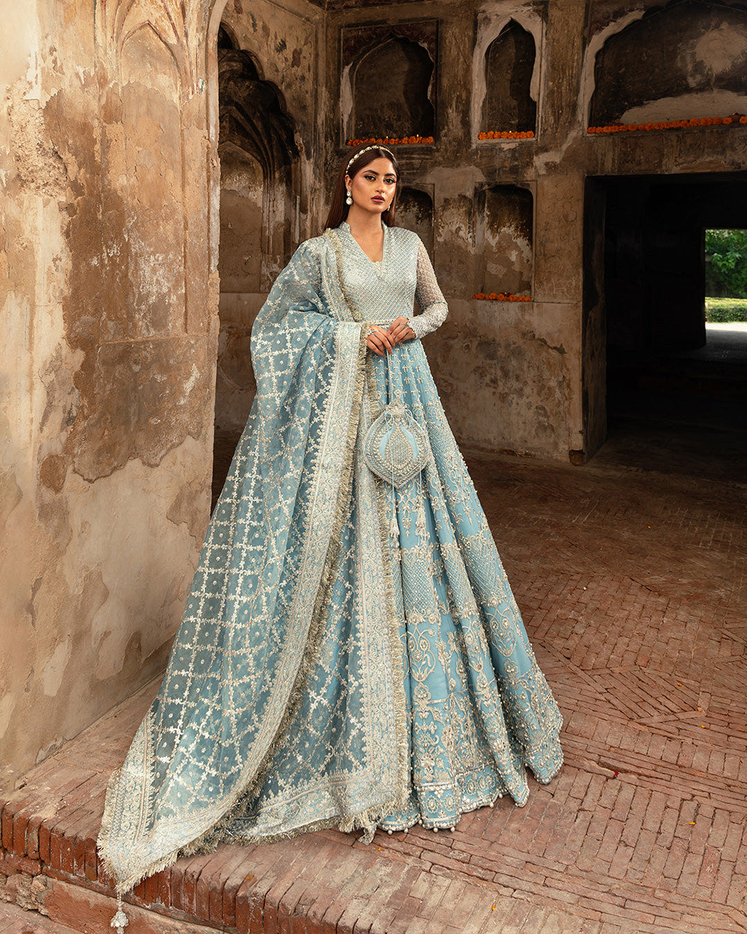 Faiza Saqlain | Nira Festive | Hana -  Faiza Saqlain Bridal - Original Designer Dress - House of Maryam