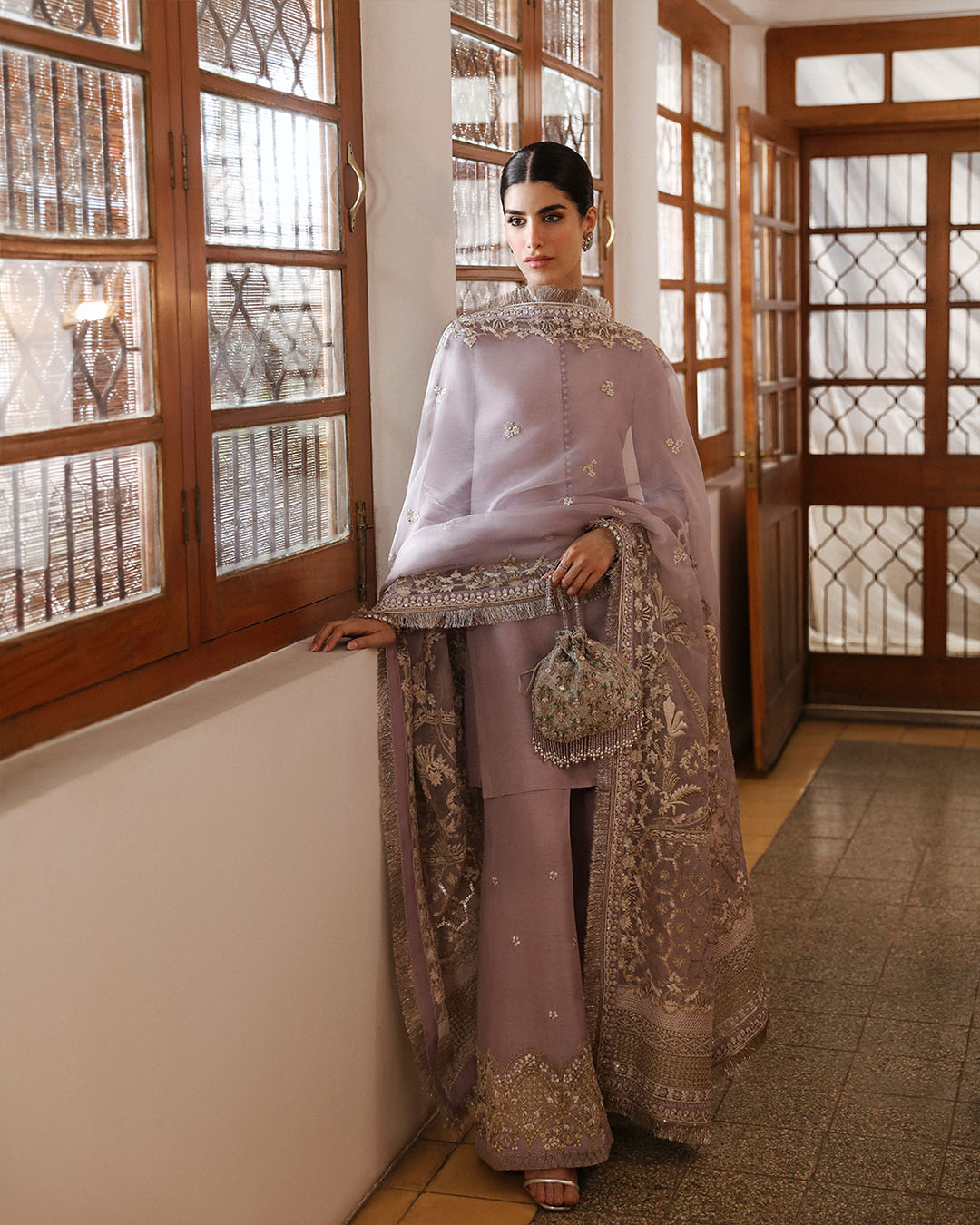 Faiza Saqlain | Mehermah Luxe Formals | Aurene -  Faiza Saqlain Formal - Original Designer Dress - House of Maryam