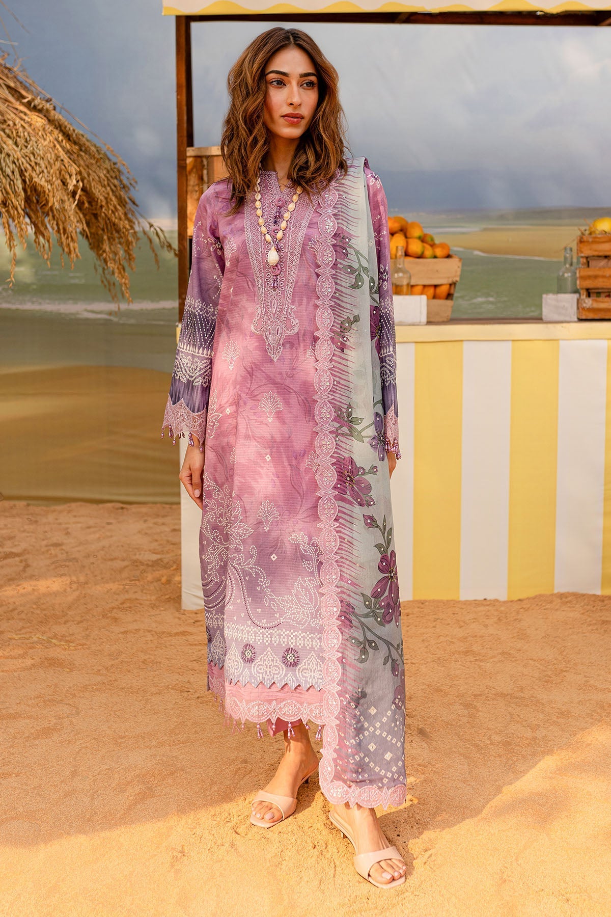 Nureh | Gardenia Lawn 25 | NSG-180 -  Nureh Ladies Clothes - Original Designer Dress - House of Maryam