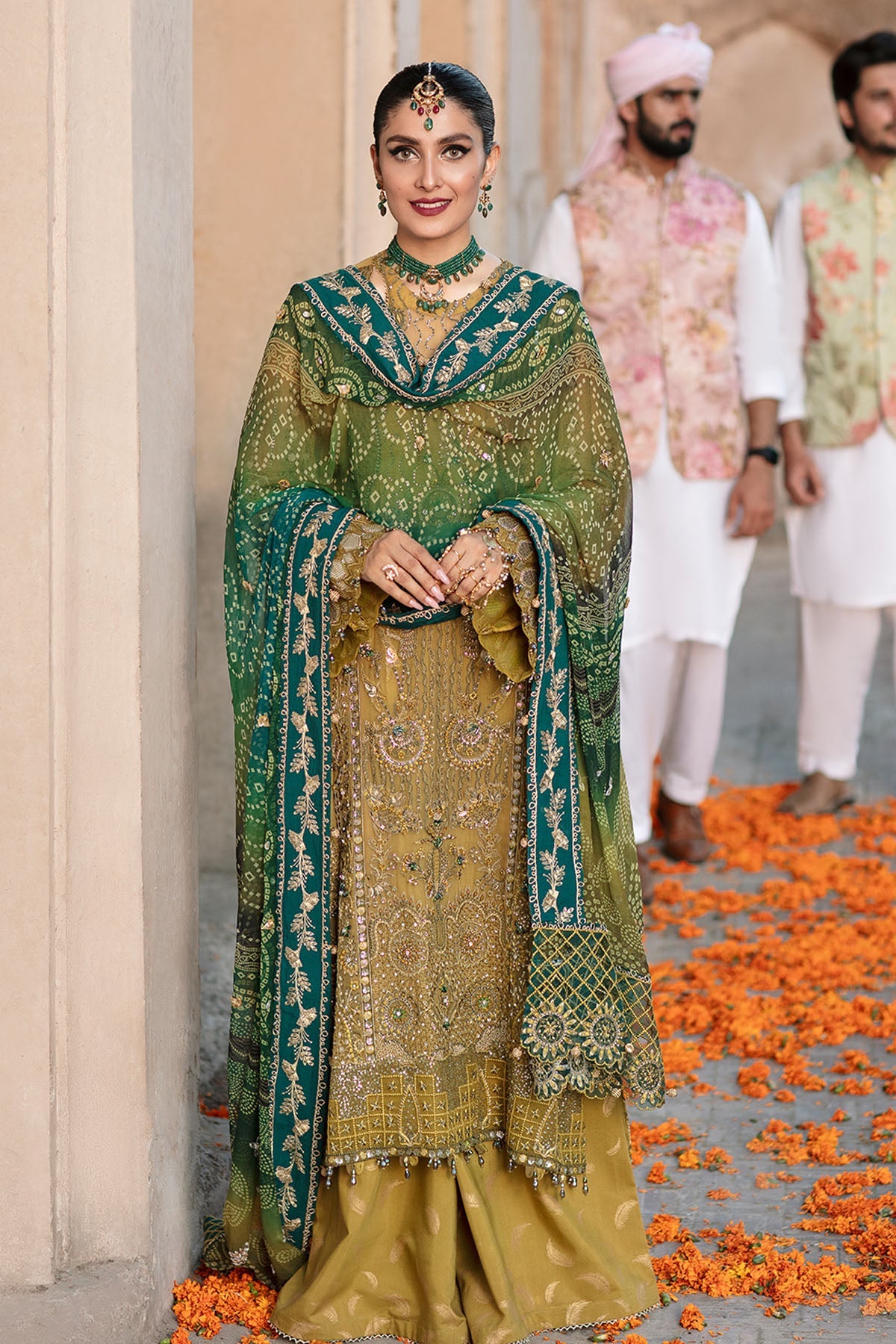 Nureh | Jhoomro 25' | Chunri -  Nureh jhoomro 25 - Original Designer Dress - House of Maryam