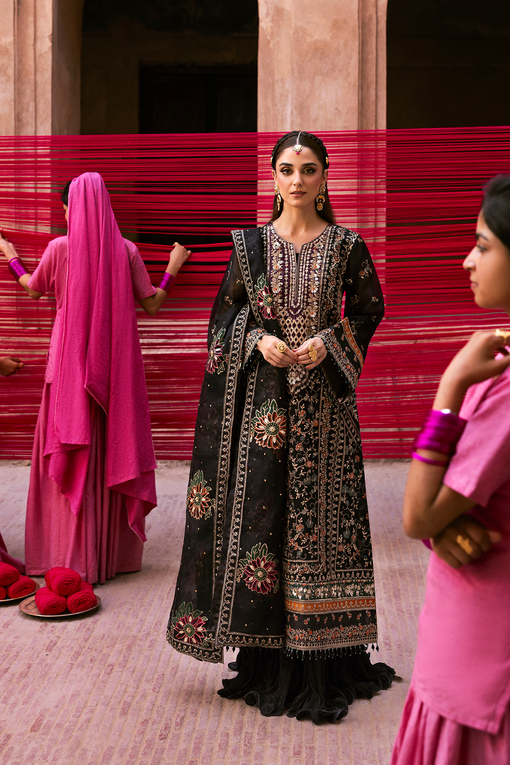 Emaan Adeel I The Empress Wedding Formals I NOCTELLE -  Emaan Adeel Ladies Clothes - Original Designer Dress - House of Maryam