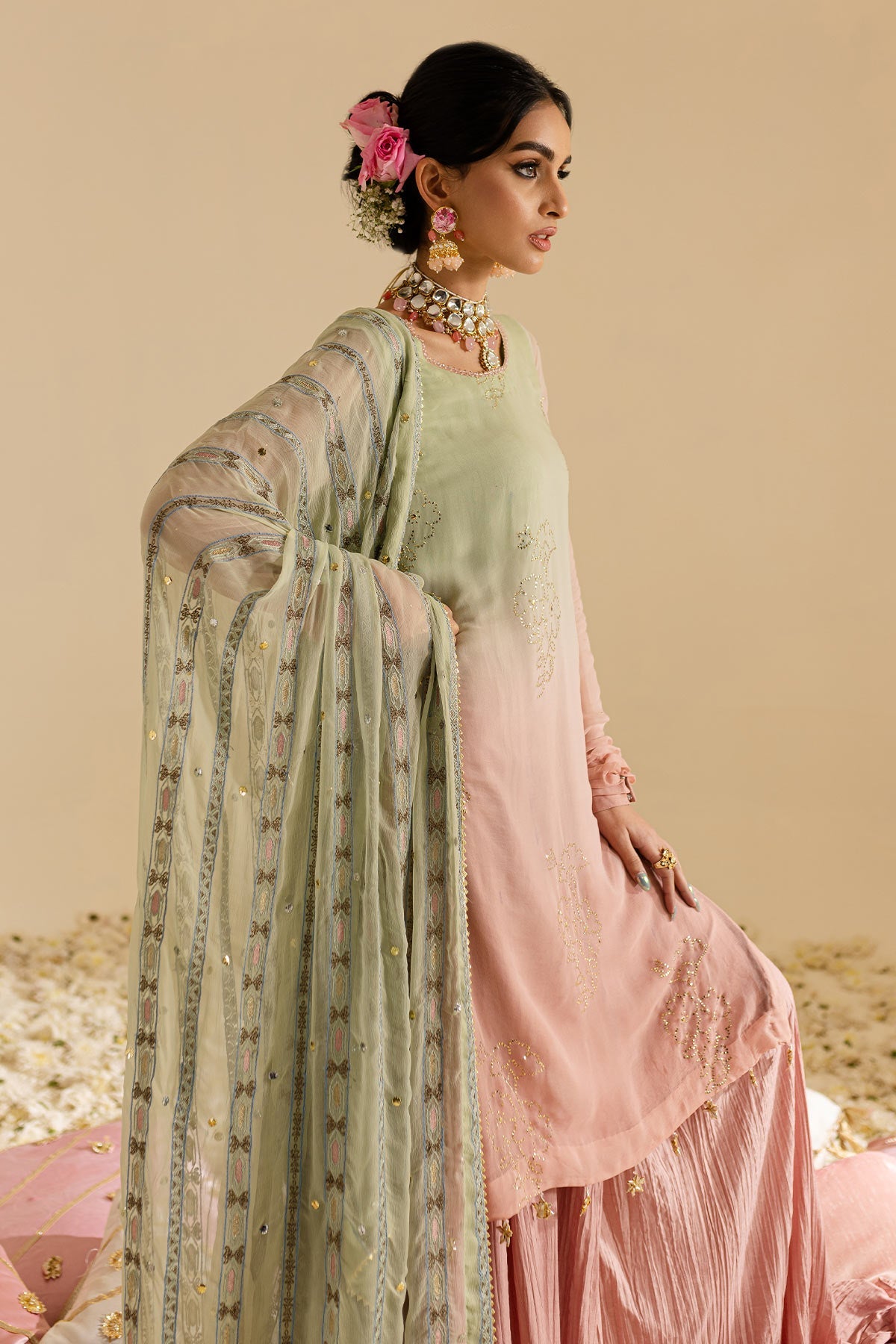 Nureh | Mukeshkari Formals | MK-07 -  Nureh Ladies Clothes - Original Designer Dress - House of Maryam