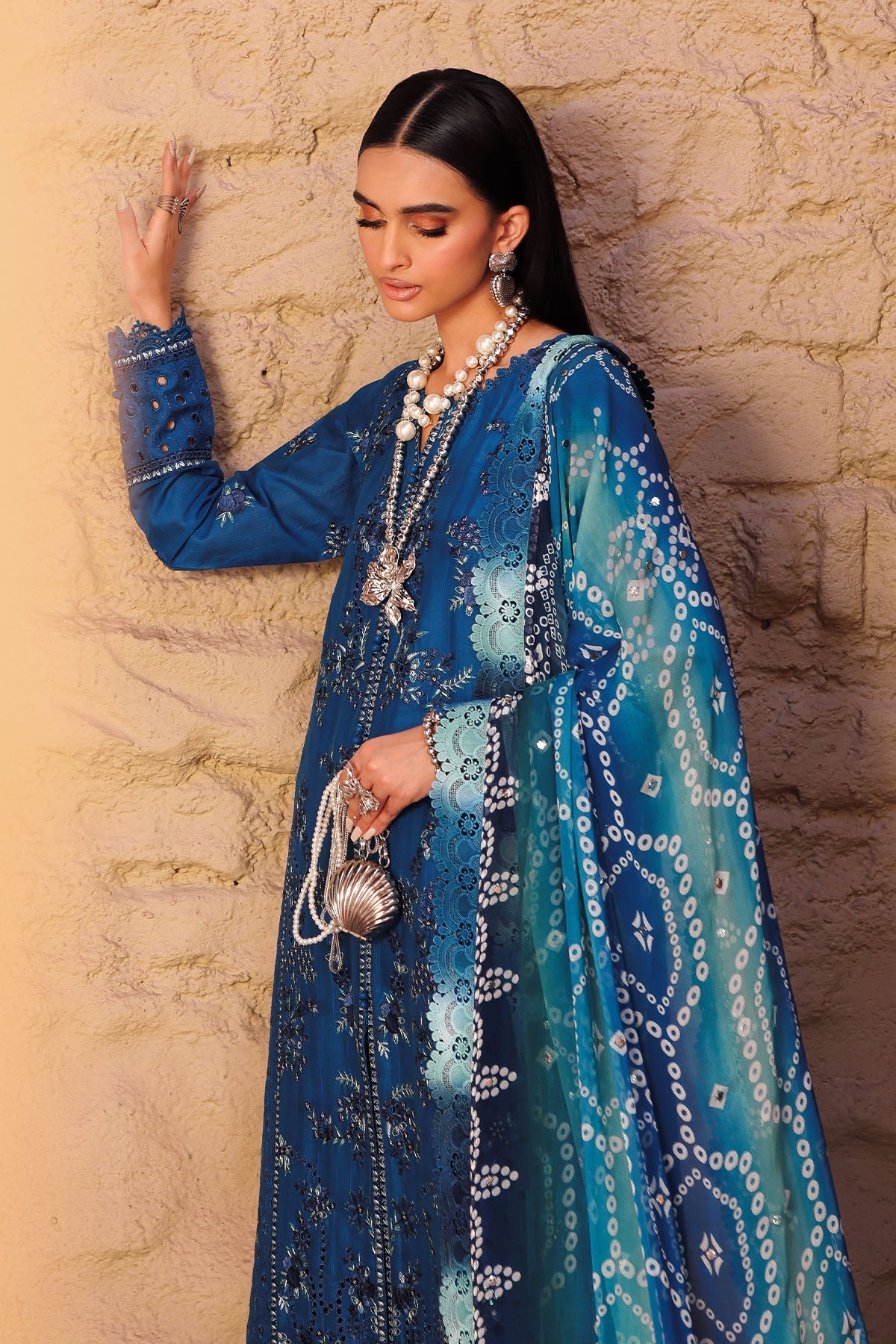 Nureh | Bazaar Lawn | NE-160 -  Nureh Ladies Clothes - Original Designer Dress - House of Maryam