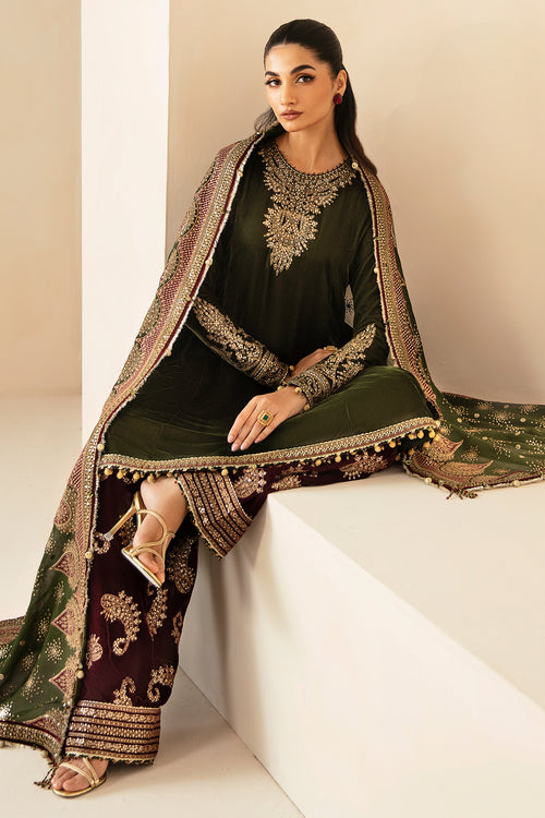 Jazmin | Velvet Edit 24 | VF-2029 -  Jazmin Ladies Clothes - Original Designer Dress - House of Maryam