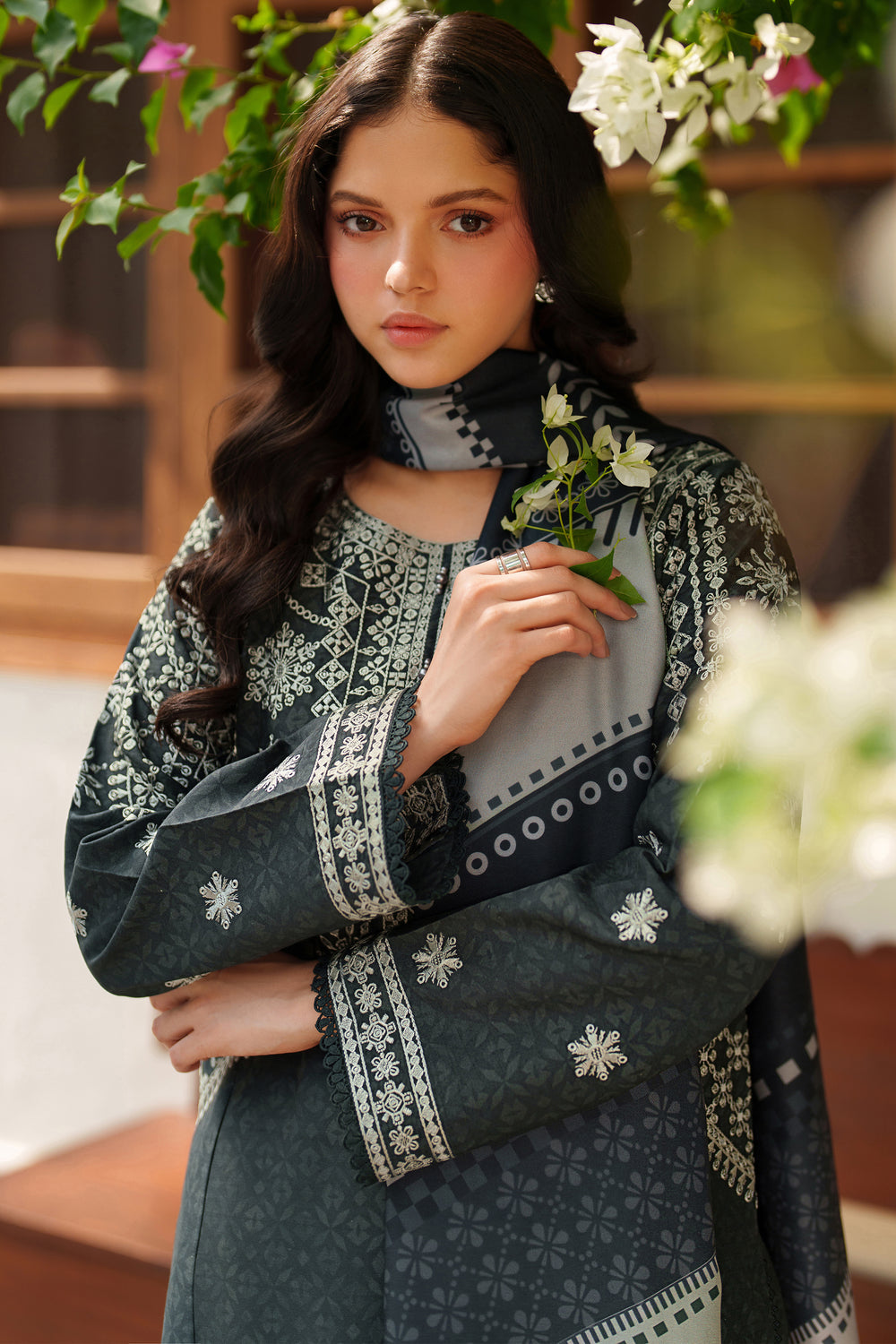 Farasha | Meline Premium Viscose 25 | Slate Gray-5