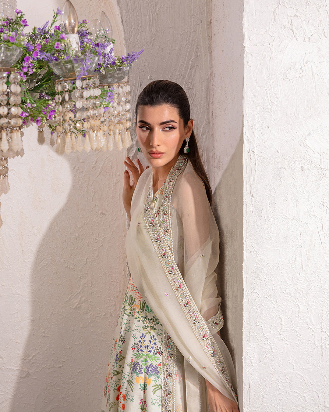 Faiza Saqlain | Lenora Luxury Pret | Floretta -  Faiza Saqlain Formal - Original Designer Dress - House of Maryam