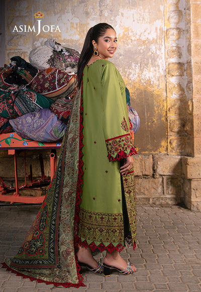 Asim Jofa | Embroidered Lawn Collection | AJAR-33