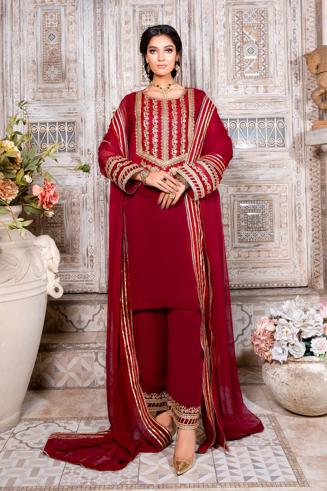 Hania & Umaimaz | Festive Collection | Roshan -  Hania & Umaima  - Original Designer Dress - House of Maryam
