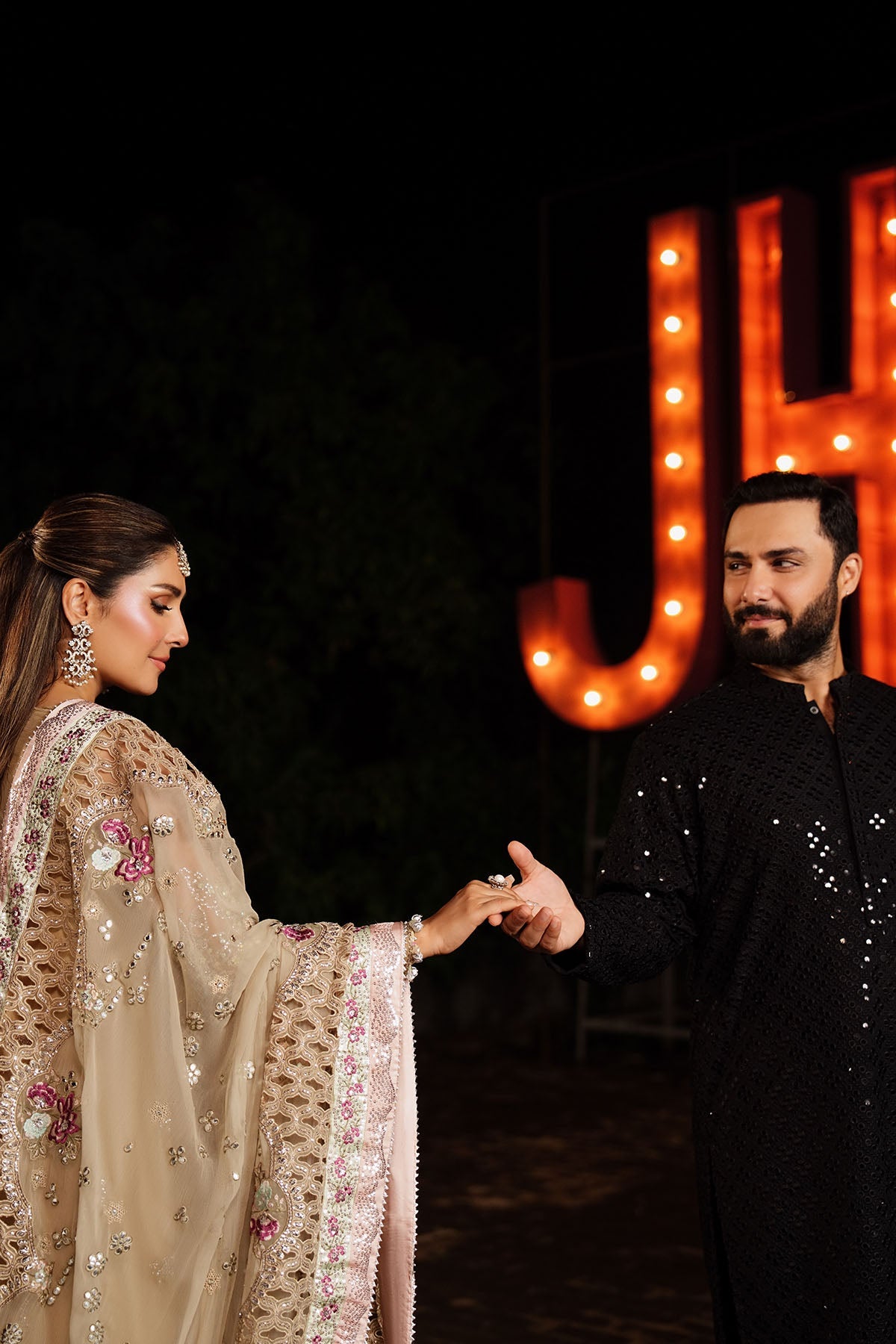 Nureh | Jhoomro 25' | NL-85 Raina -  Nureh jhoomro 25 - Original Designer Dress - House of Maryam