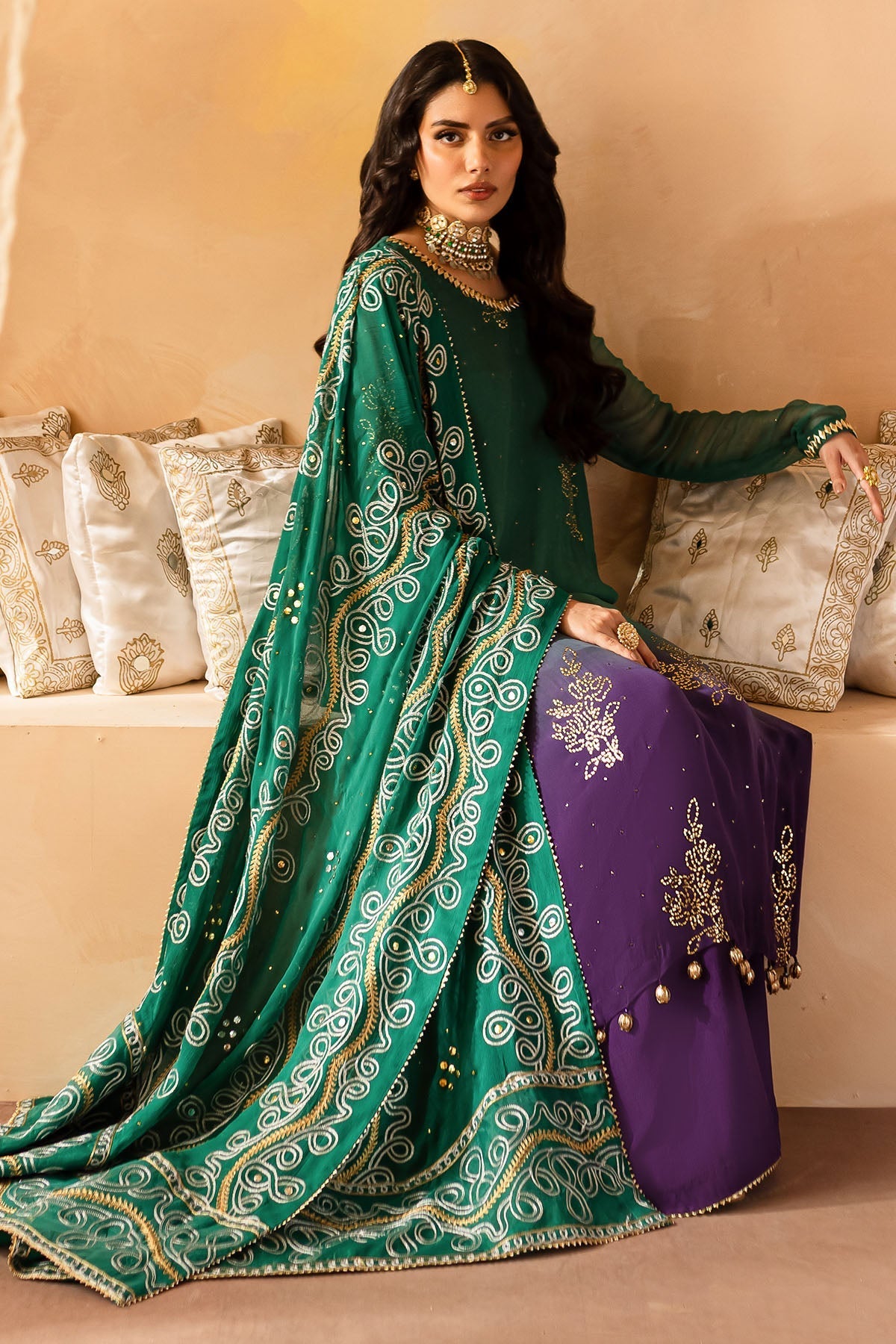 Nureh | Mukeshkari Formals | MK-01 -  Nureh Ladies Clothes -  House of Maryam