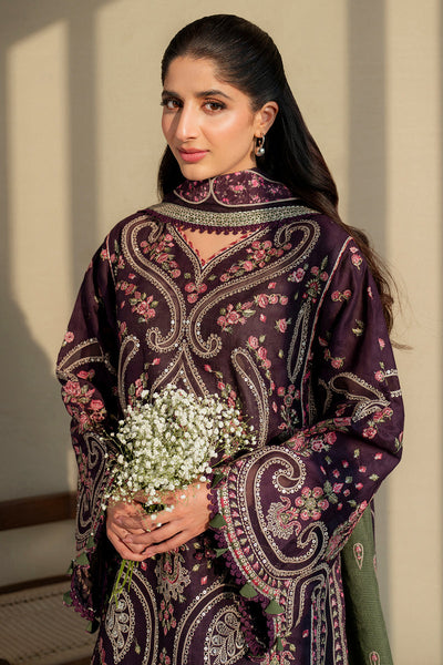 Jazmin | Shahkaar Luxury Lawn 25 | SL25-D6 -  Jazmin Ladies Clothes - Original Designer Dress - House of Maryam
