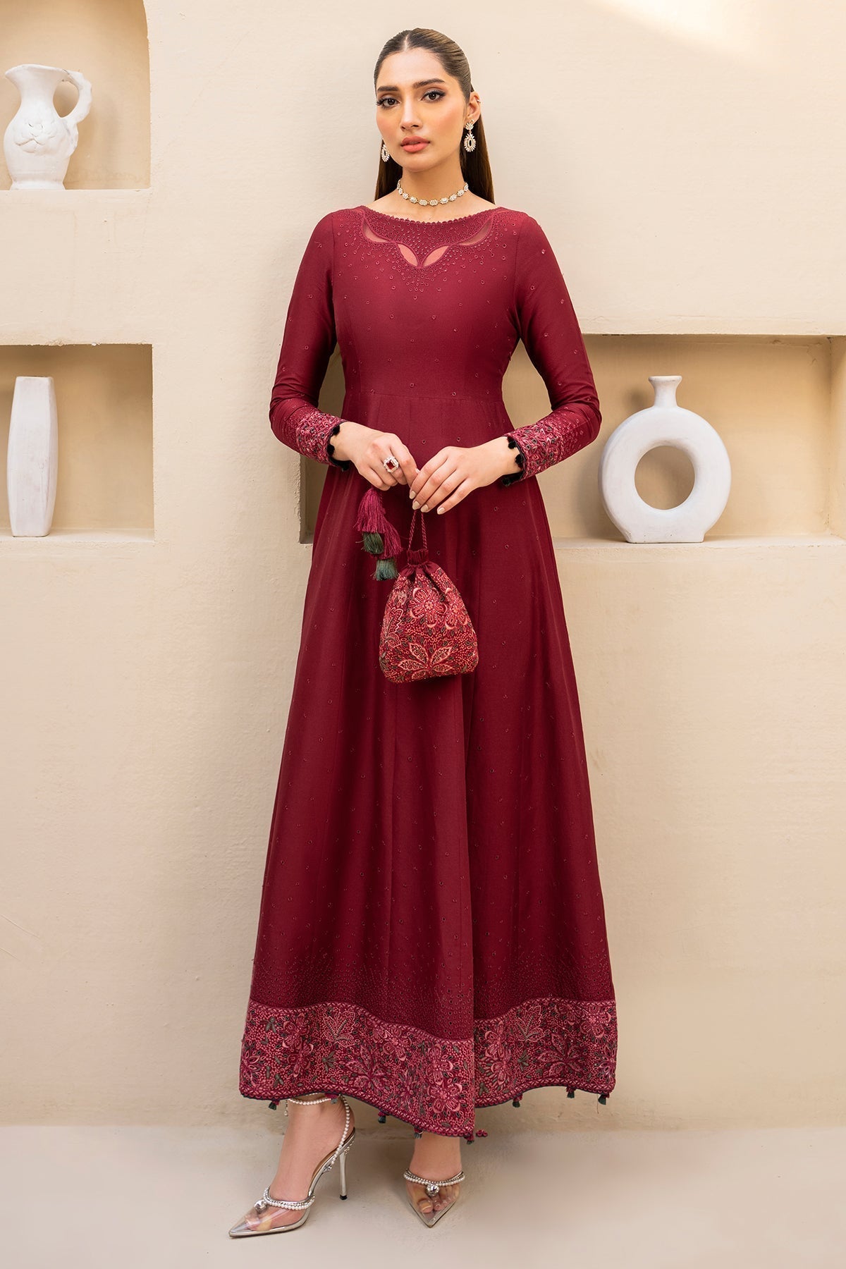 Jazmin | Irish Lawn SS 24 | D7 -  Jazmin Luxury - Original Designer Dress - House of Maryam