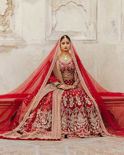 Faiza Saqlain | Nira Festive | Zofia -  Faiza Saqlain Bridal - Original Designer Dress - House of Maryam