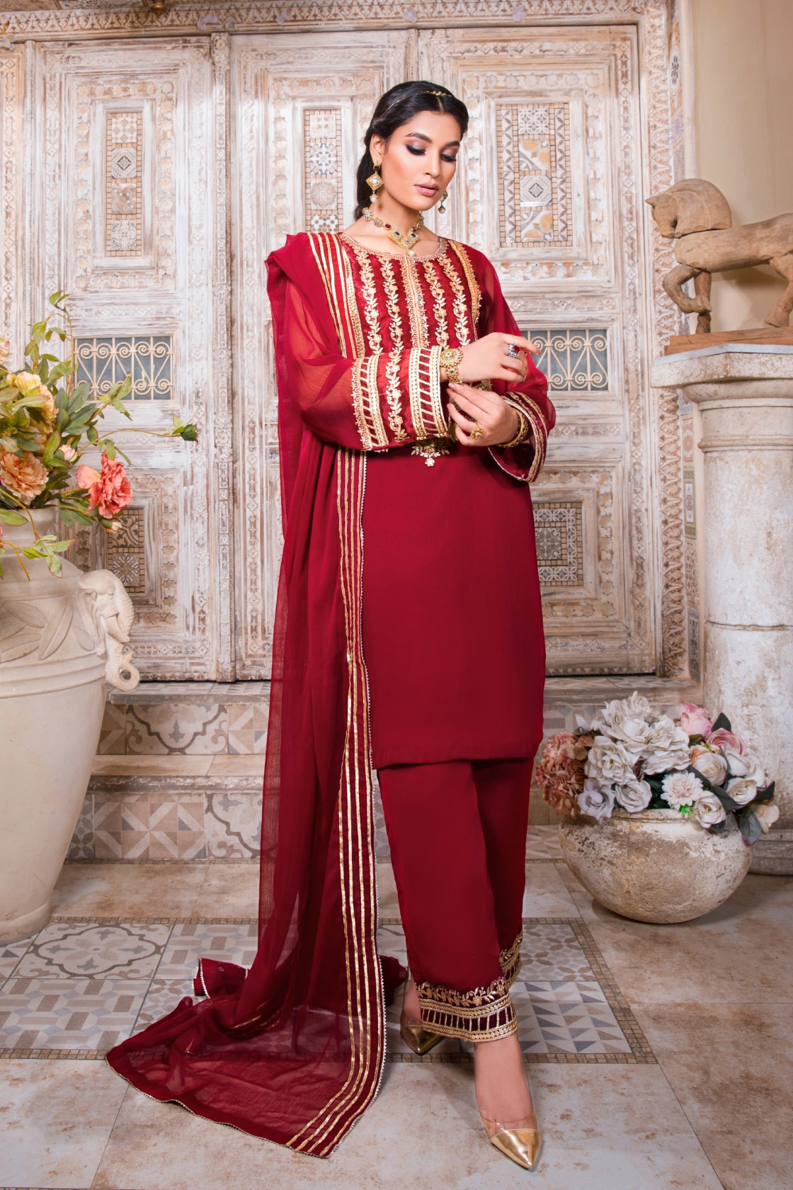 Hania & Umaimaz | Festive Collection | Roshan -  Hania & Umaima  - Original Designer Dress - House of Maryam