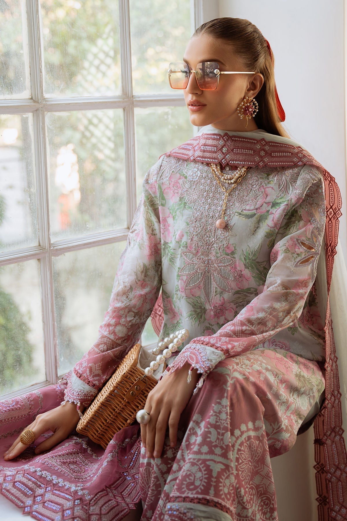 Nureh | Maya Swiss Lawn | NS-147 -  Nureh Ladies Clothes - Original Designer Dress - House of Maryam