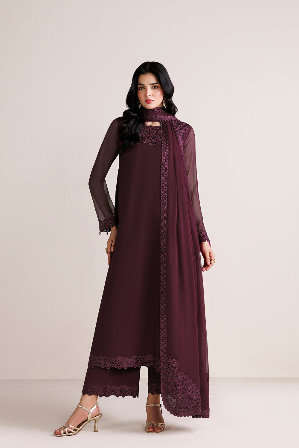 Farasha | Chiffon Essentials 26 | Oak Shadow