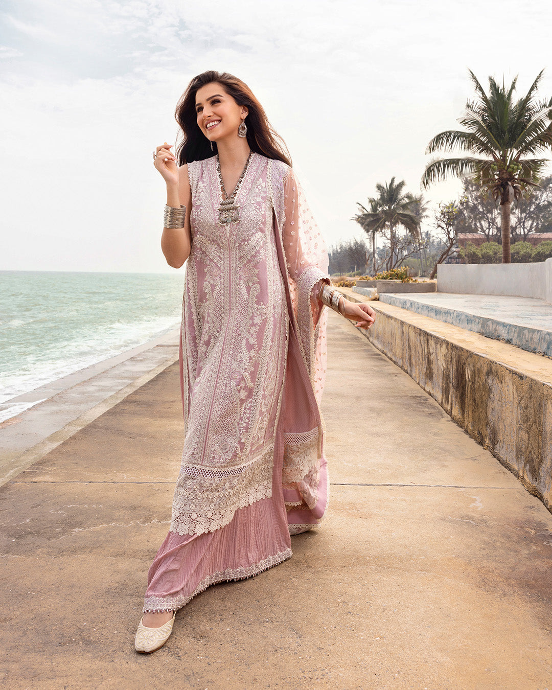 Faiza Saqlain | Zinnia Lawn 25 | Amaryllis -  Faiza Saqlain Ladies Clothes - Original Designer Dress - House of Maryam