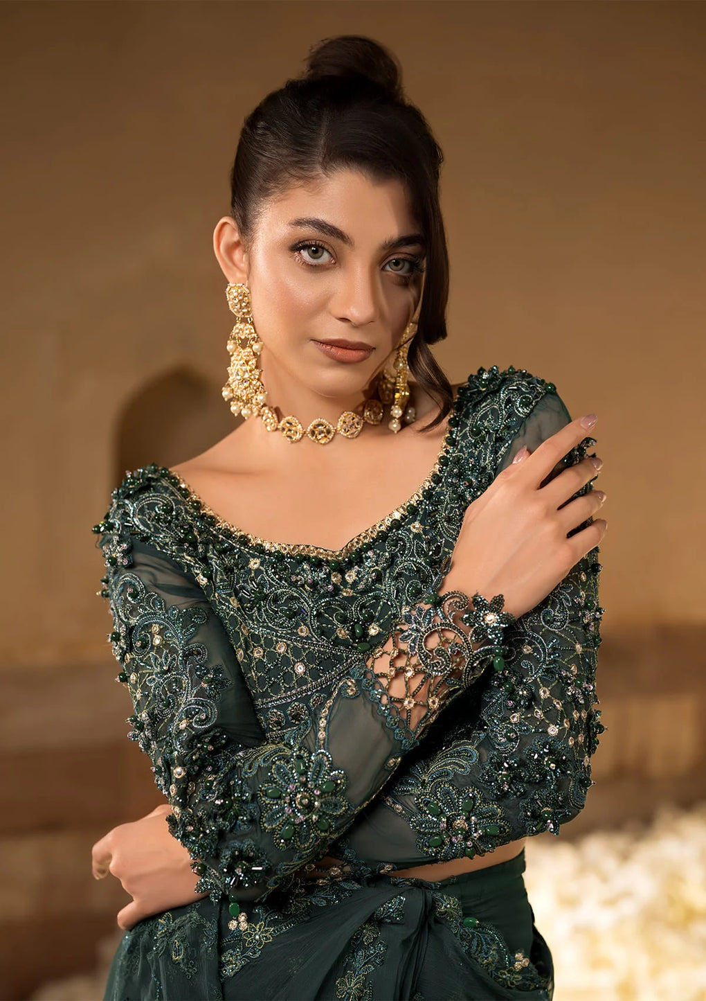 Elaf Premium | Formal Handwork Collection | EFH-01 JAHAN ARA -  Elaf Premium Ladies Clothes - Original Designer Dress - House of Maryam