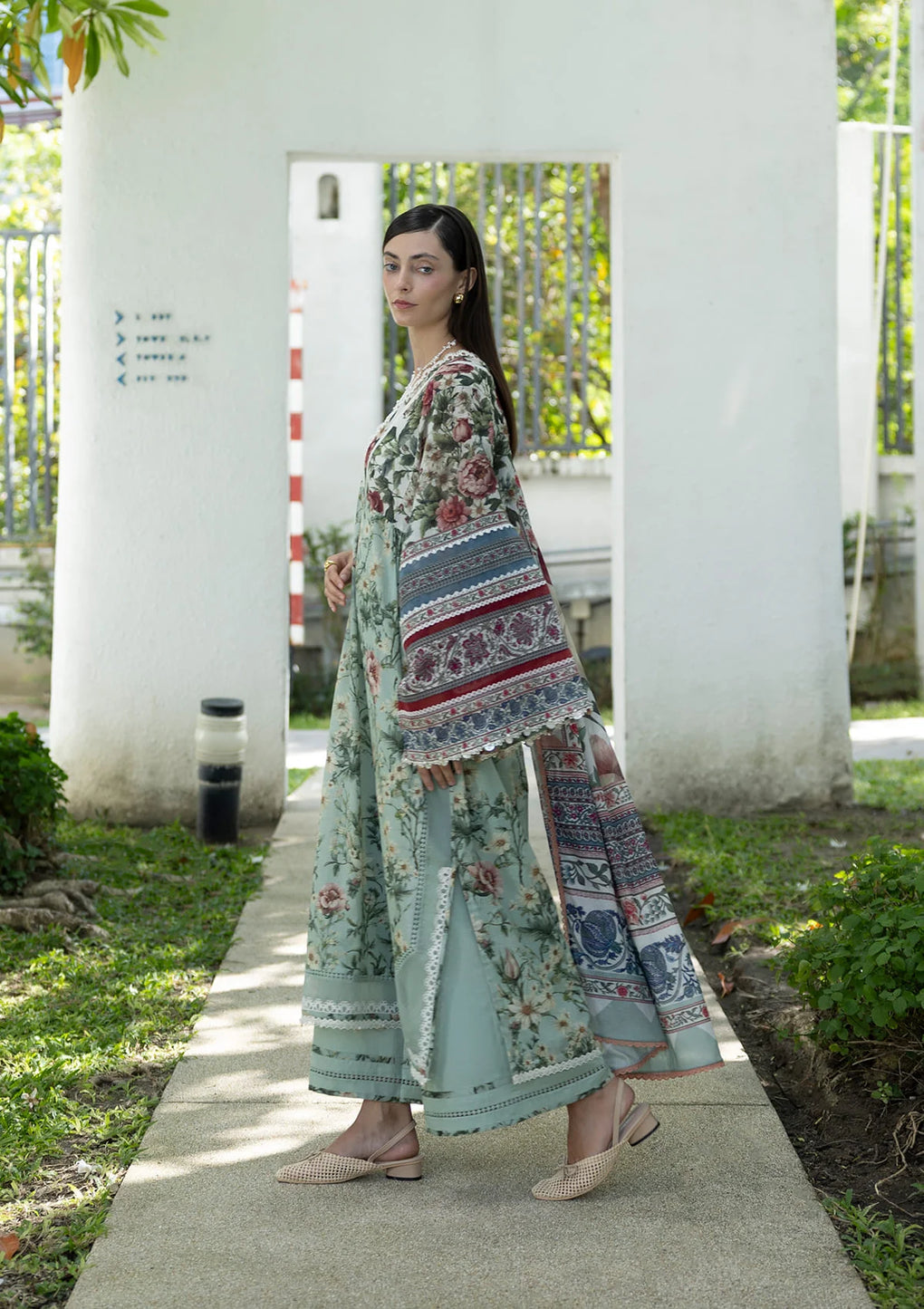 Elaf Premium | Prints Collection 26 | EPN-6B OPALINE GARDEN-5