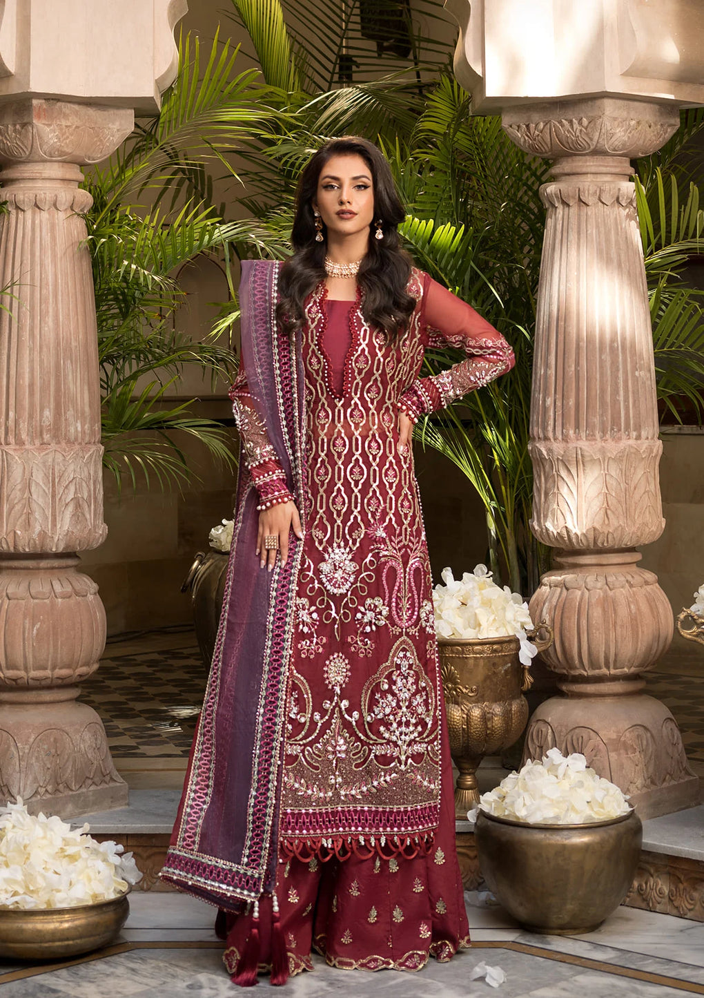 Elaf Premium | Formal Handwork Collection | EFH-06 GHAZAL -  Elaf Premium Ladies Clothes - Original Designer Dress - House of Maryam