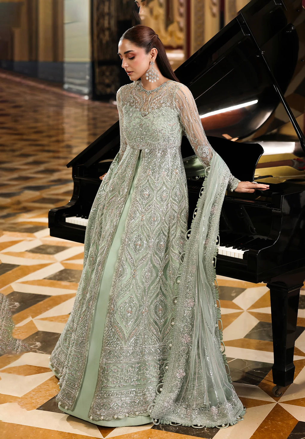 Elaf Premium | Stardom Formal Handwork 25 | ESH-10 DIANA -  Elaf Premium Ladies Clothes - Original Designer Dress - House of Maryam