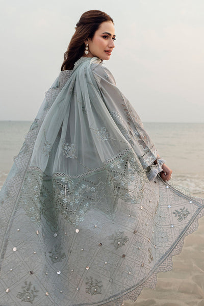 Nureh | Khuwab Luxury Lawn | NE-145 -  Nureh Ladies Clothes - Original Designer Dress - House of Maryam