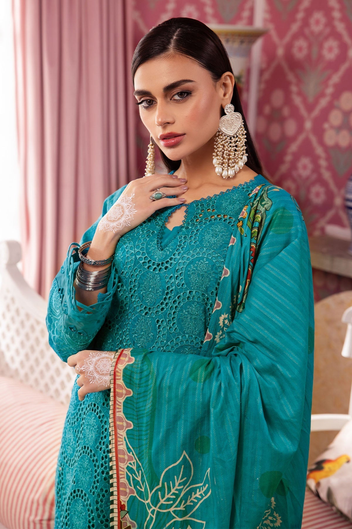 Nureh | Maya Lawn | NS-108 -  Nureh Ladies Clothes - Original Designer Dress - House of Maryam