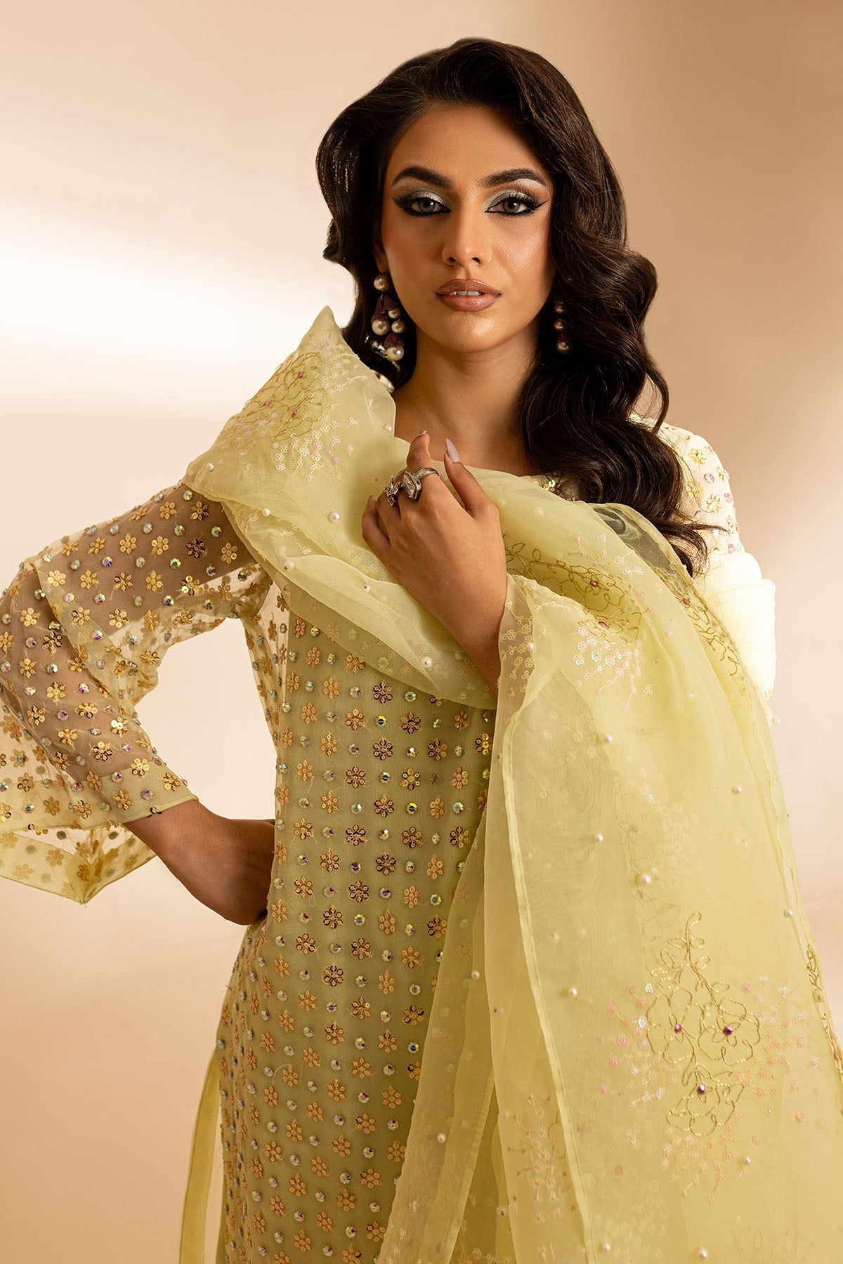 Nureh | Tiny Twinkles | TW-04 GLOSS BOSS -  Nureh Luxury - Original Designer Dress - House of Maryam