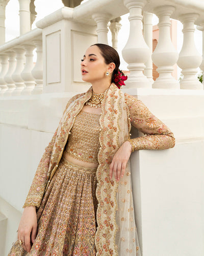 Faiza Saqlain | Neorah 24' RTW | Jemina (Pishwas) -  Faiza Saqlain Bride Dresses - Original Designer Dress - House of Maryam