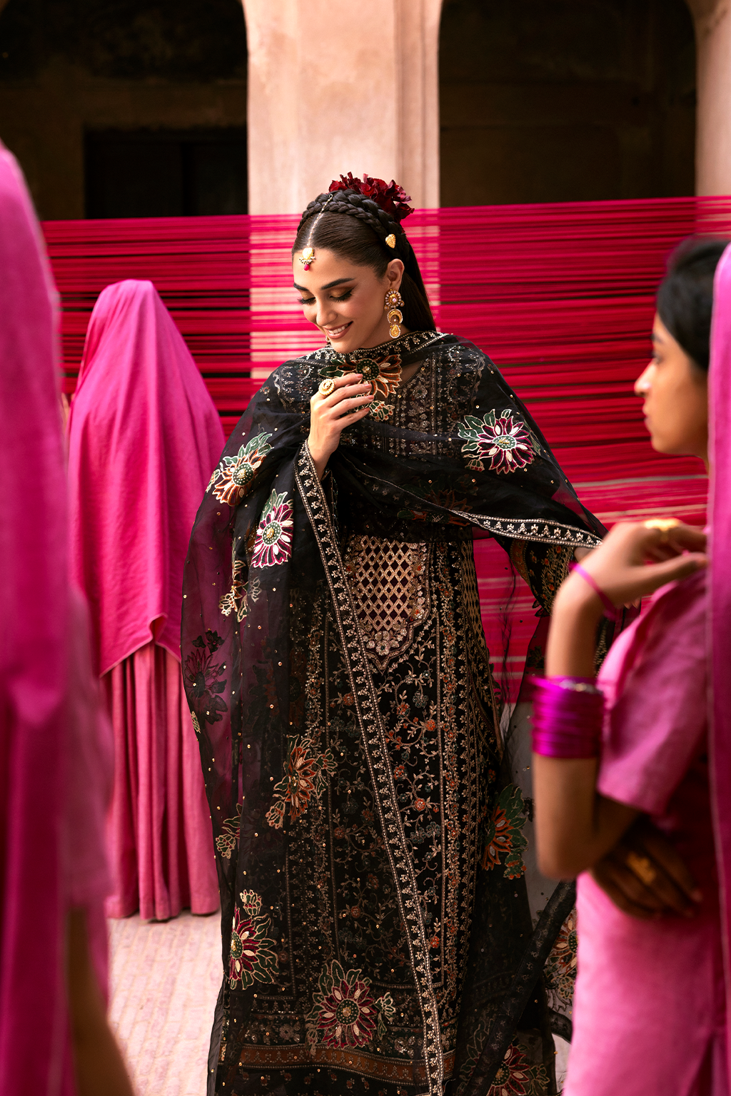 Emaan Adeel I The Empress Wedding Formals I NOCTELLE -  Emaan Adeel Ladies Clothes - Original Designer Dress - House of Maryam