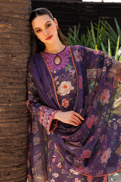 Farasha | Printed Essentials | Majestic Purple -  Farasha Ladies Clothes - Original Designer Dress - House of Maryam