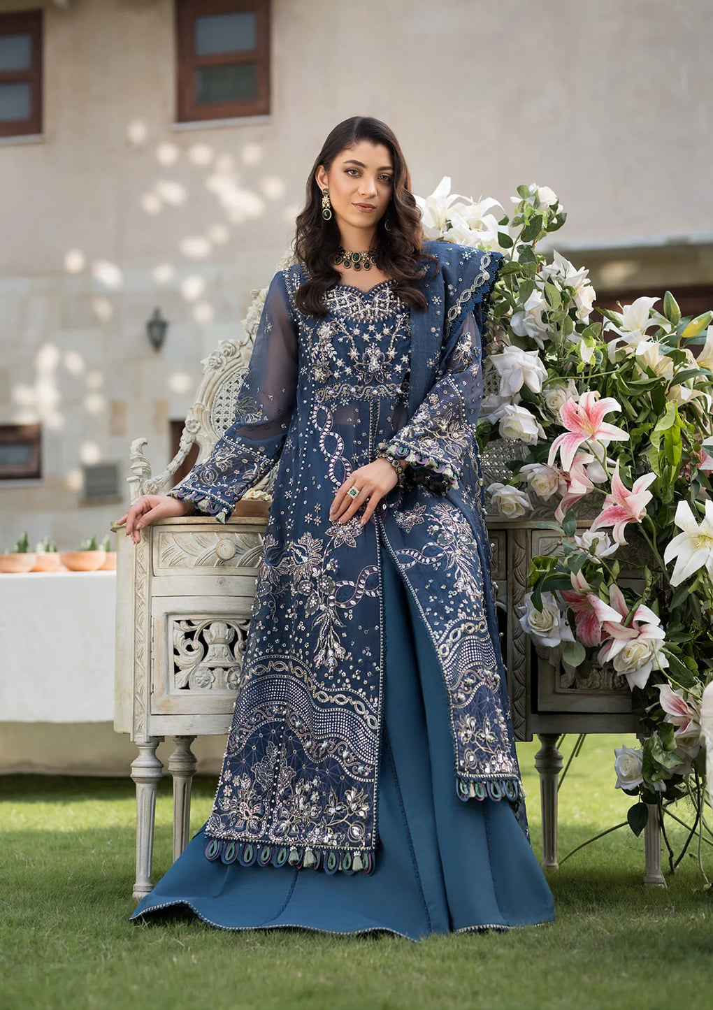 Elaf Premium | Formal Handwork Collection | EFH-04 FALAK -  Elaf Premium Ladies Clothes - Original Designer Dress - House of Maryam