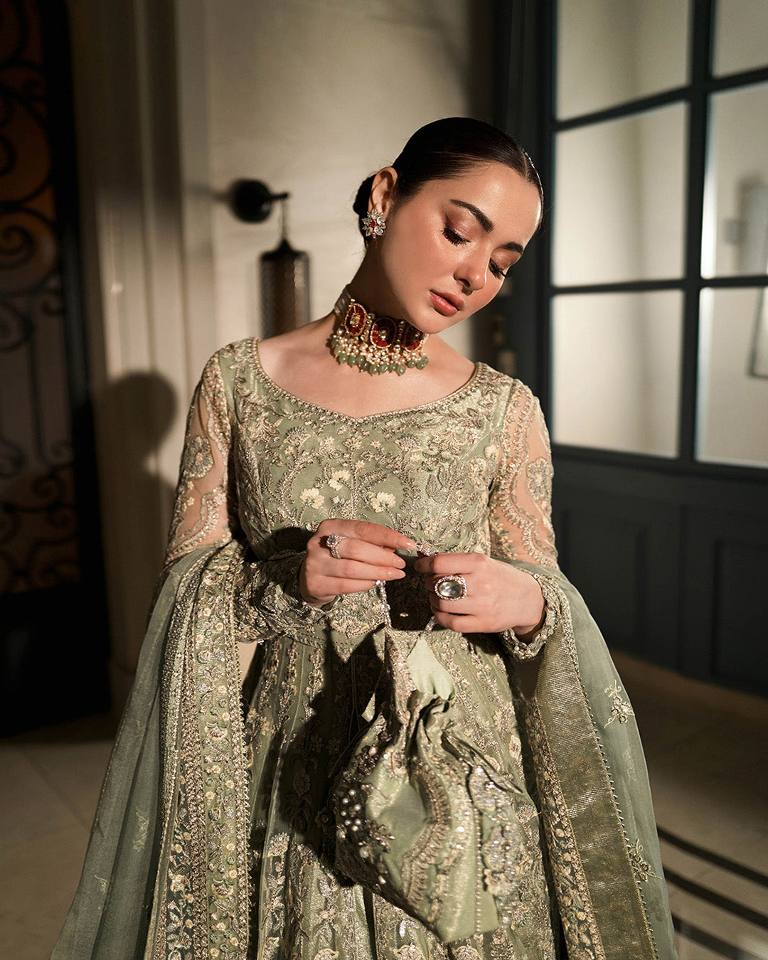 Faiza Saqlain | Neorah Wedding Festive 24 | Syene by Designer Faiza Saqlain - House of Maryam - Pakistani Designer Ethnic Wear in {{ shop.shopifyCountryName }}