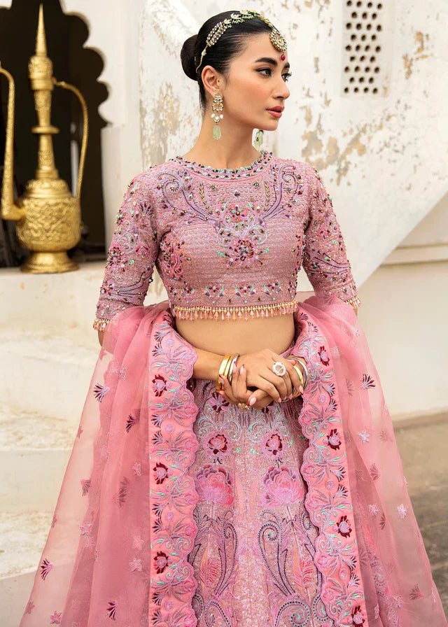 Waqas Shah | Taj Mahal | BAHAR BANO -  Waqas Shah Bridal - Original Designer Dress - House of Maryam