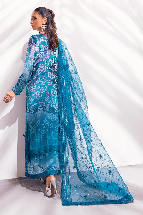 Nureh | Ballerina Formals | Blue Charm by Designer Nureh - House of Maryam - Pakistani Designer Ethnic Wear in {{ shop.shopifyCountryName }}