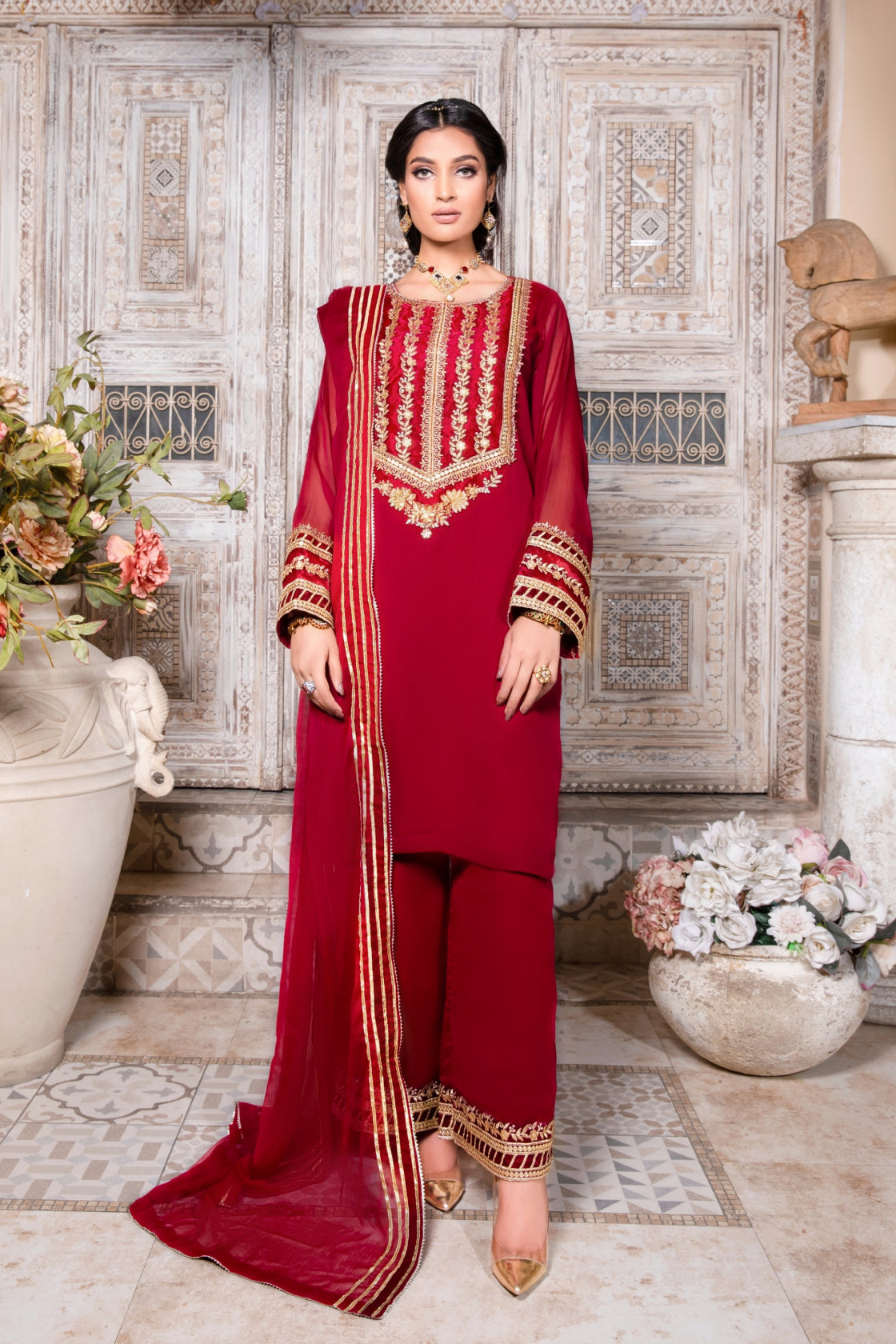 Hania & Umaimaz | Festive Collection | Roshan -  Hania & Umaima  - Original Designer Dress - House of Maryam