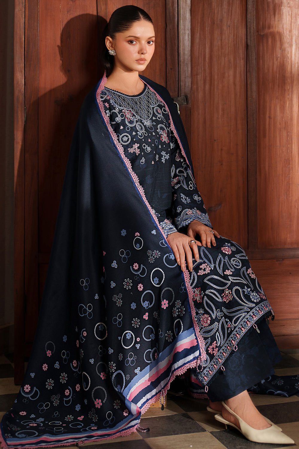 Farasha | Meline Premium Viscose 25 | Night Oak-9