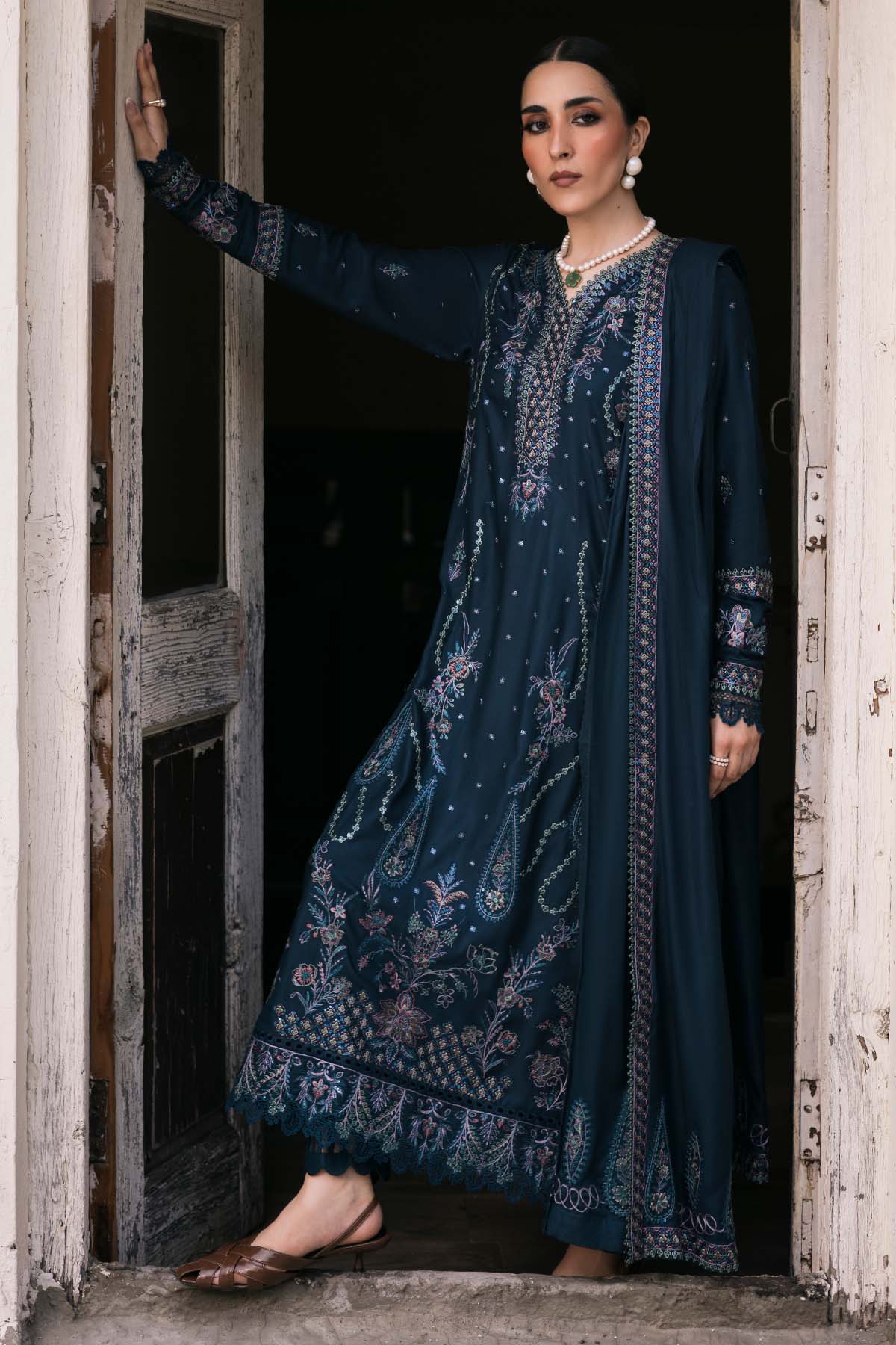 Nureh | Exclusive Winter 25 |   NE-175 -  Nureh Ladies Clothes - Original Designer Dress - House of Maryam