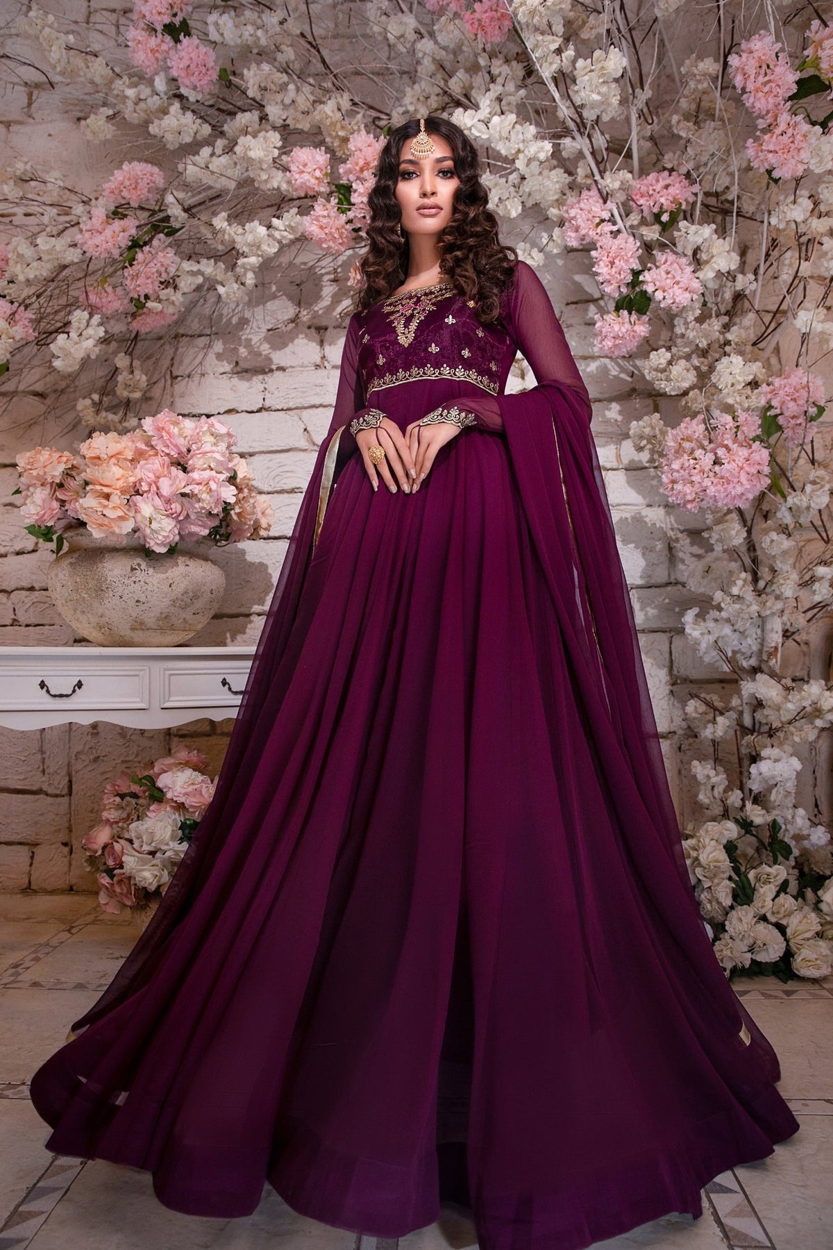Hania & Umaimaz | Festive Collection | Maham -  Hania & Umaima  - Original Designer Dress - House of Maryam