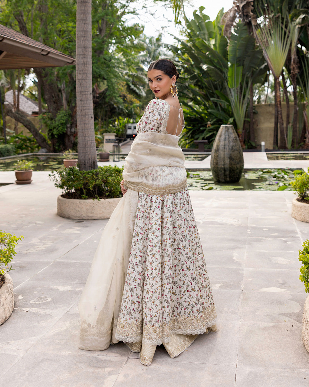 Faiza Saqlain | Zinnia Lawn 25 | Vinika -  Faiza Saqlain Ladies Clothes - Original Designer Dress - House of Maryam