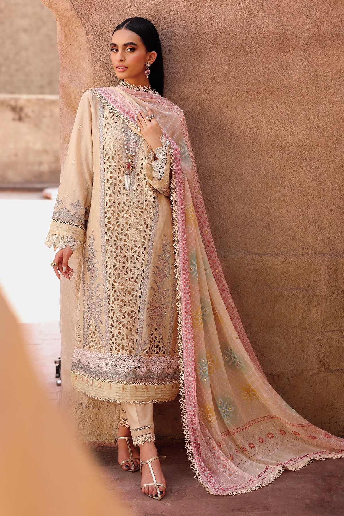 Nureh | Bazaar Lawn | NE-159 -  Nureh Ladies Clothes - Original Designer Dress - House of Maryam