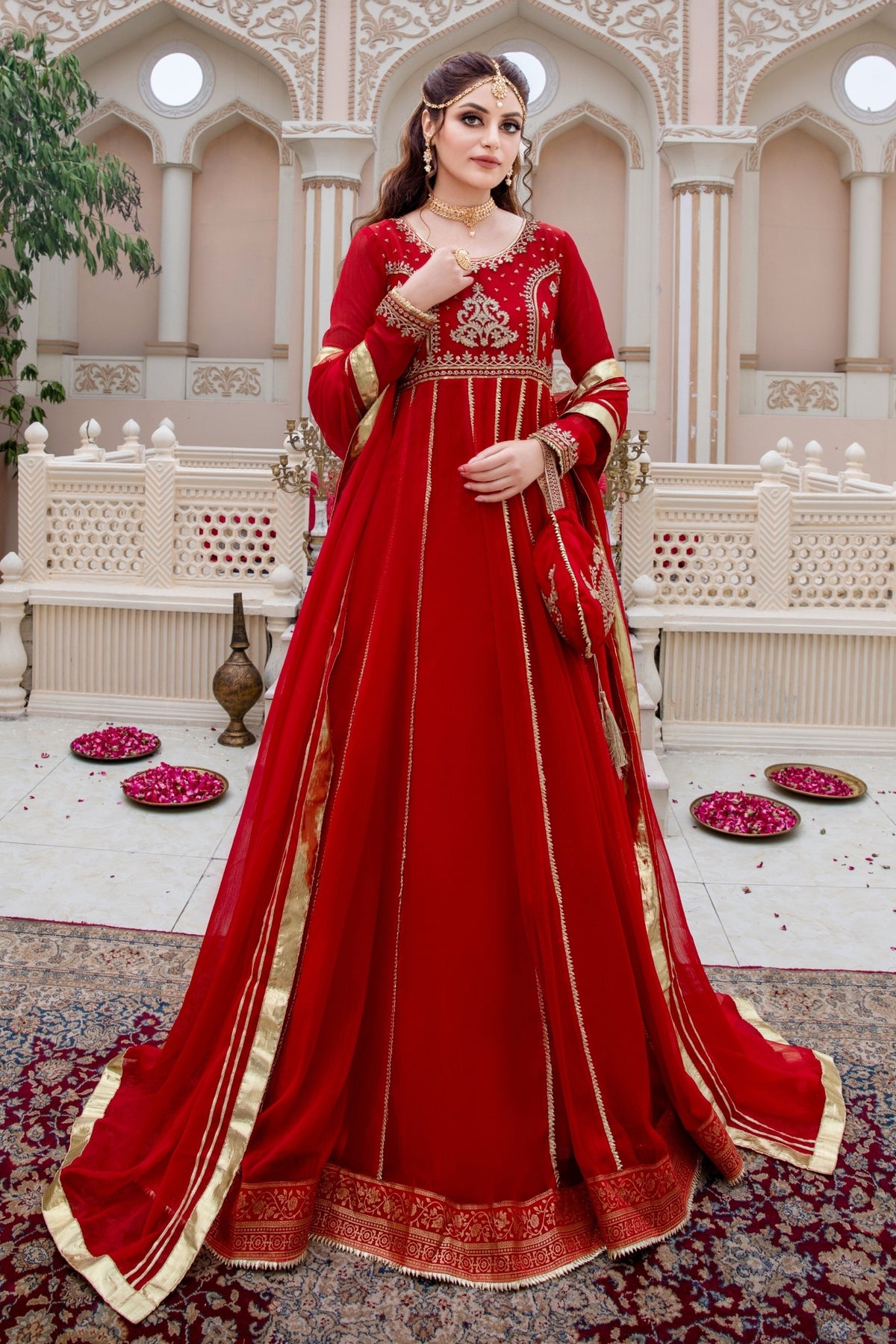 Hania & Umaimaz | Festive Collection | Surkhab -  Hania & Umaima  - Original Designer Dress - House of Maryam