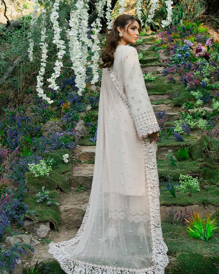 Zevk | Flora Festive Lawn | ASEEL -  Zevk Ladies Clothes - Original Designer Dress - House of Maryam