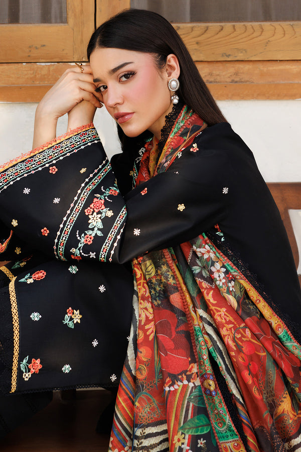 Farasha | Summer Weaves Embroidered Lawn | Midnight Veil -  Farasha Ladies Clothes - Original Designer Dress - House of Maryam