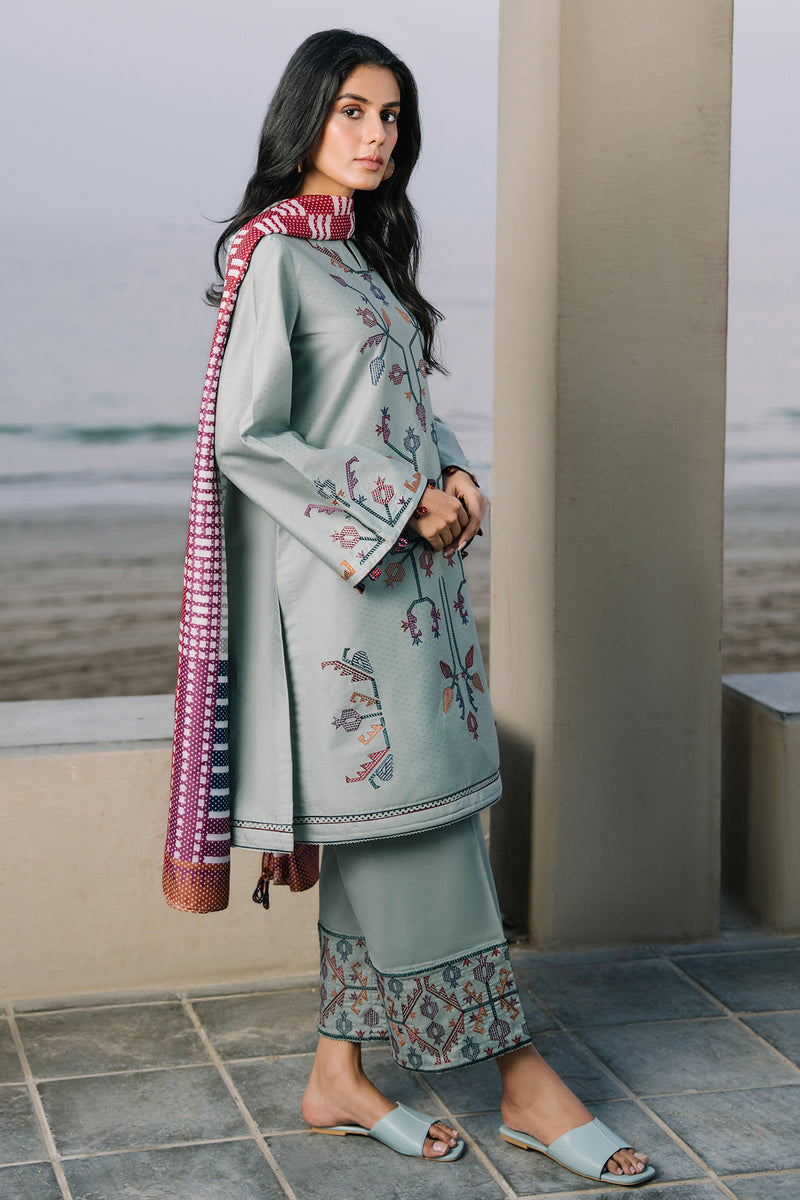 Jazmin | Summer Lawn 25 | USE-9137 -  Jazmin Ladies Clothes - Original Designer Dress - House of Maryam