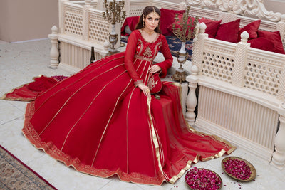 Hania & Umaimaz | Festive Collection | Surkhab -  Hania & Umaima  - Original Designer Dress - House of Maryam