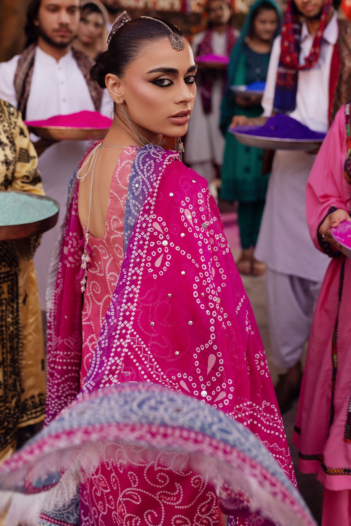 Nureh | Bazaar Lawn | NS-131 -  Nureh Luxury - Original Designer Dress - House of Maryam