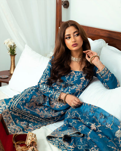 Faiza Saqlain | Nira Festive | Ariya -  Faiza Saqlain Bridal - Original Designer Dress - House of Maryam
