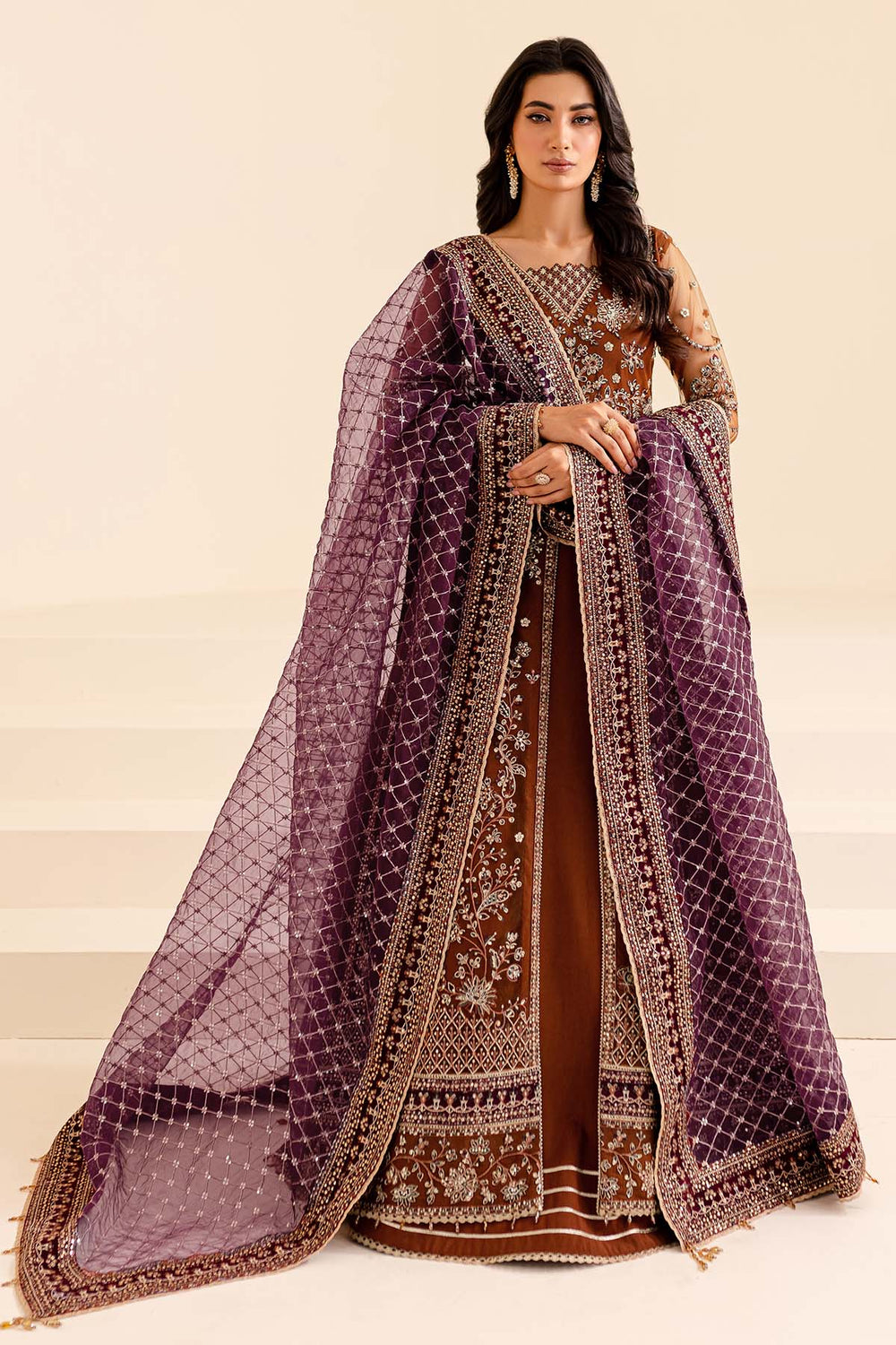 Farasha | Lumiere Formals | Crimson Allure -  Farasha Bridal - Original Designer Dress - House of Maryam